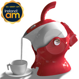 Uccello Kettle - Red & White