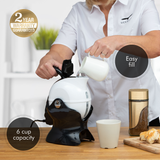 Uccello Kettle - Black/White